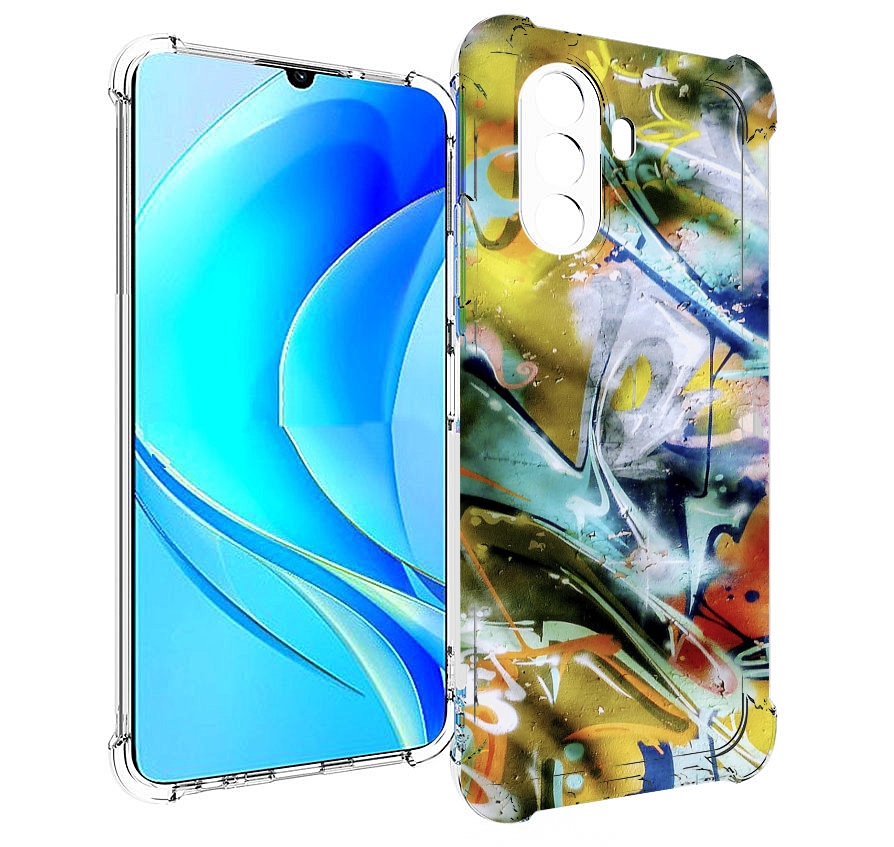 

Чехол MyPads граффити-хаос для Huawei Nova Y70 / Nova Y70 Plus (MGA-LX9N), Прозрачный, Tocco