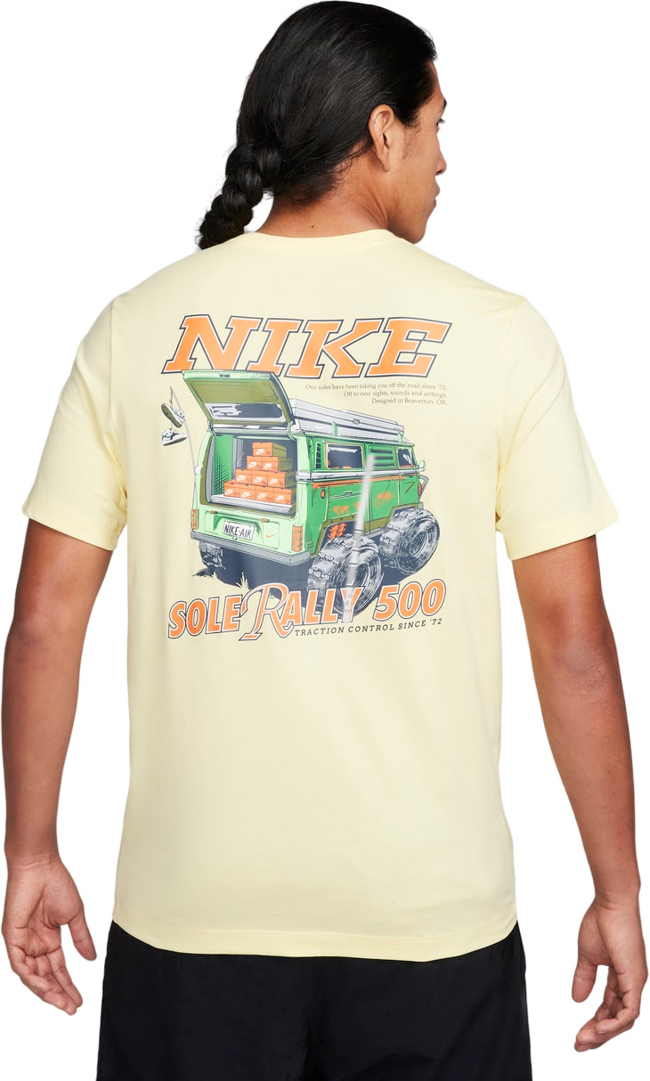 

Футболка унисекс Nike U NSW TEE SOLE RALLY LBR бежевая M, Бежевый, U NSW TEE SOLE RALLY LBR