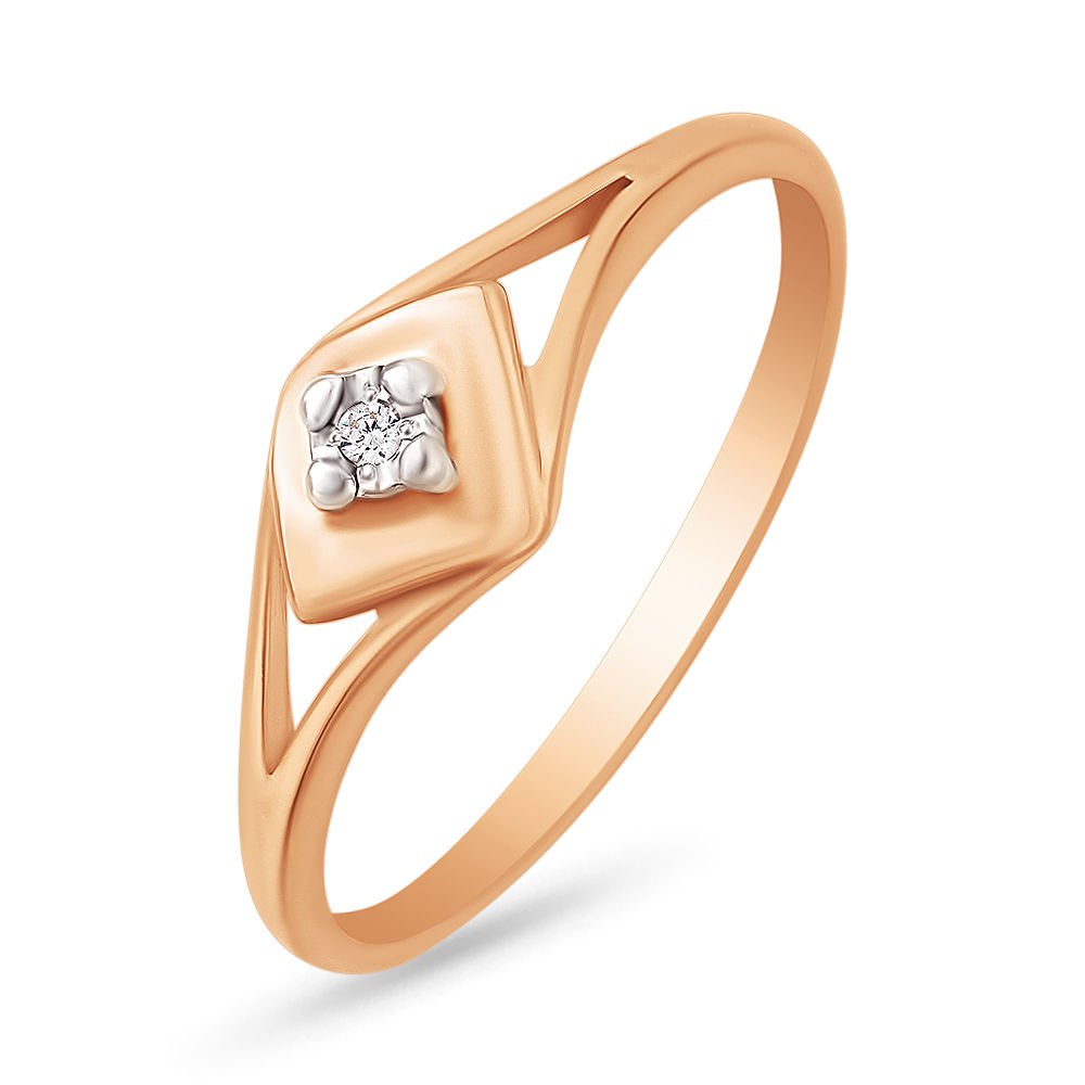 

Кольцо из красного золота с бриллиантом р. , 585Gold 101011729, 101011729