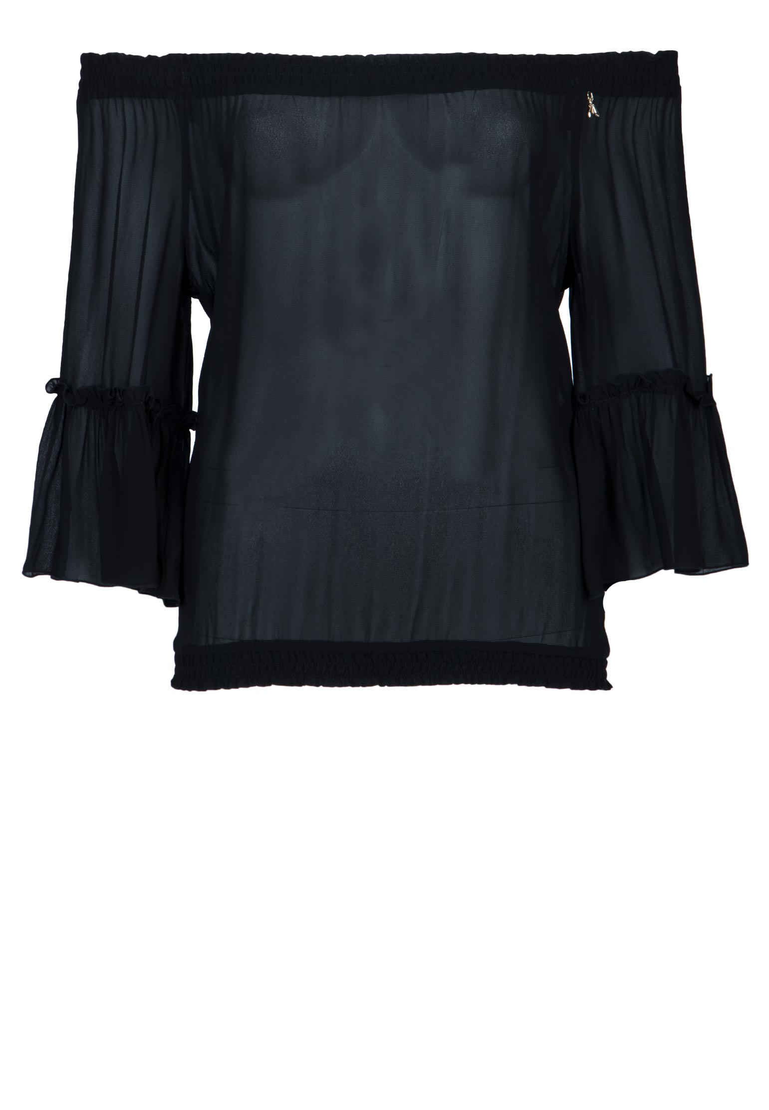 

Блуза женская Patrizia Pepe 98916 черная 38 IT, Черный, 98916