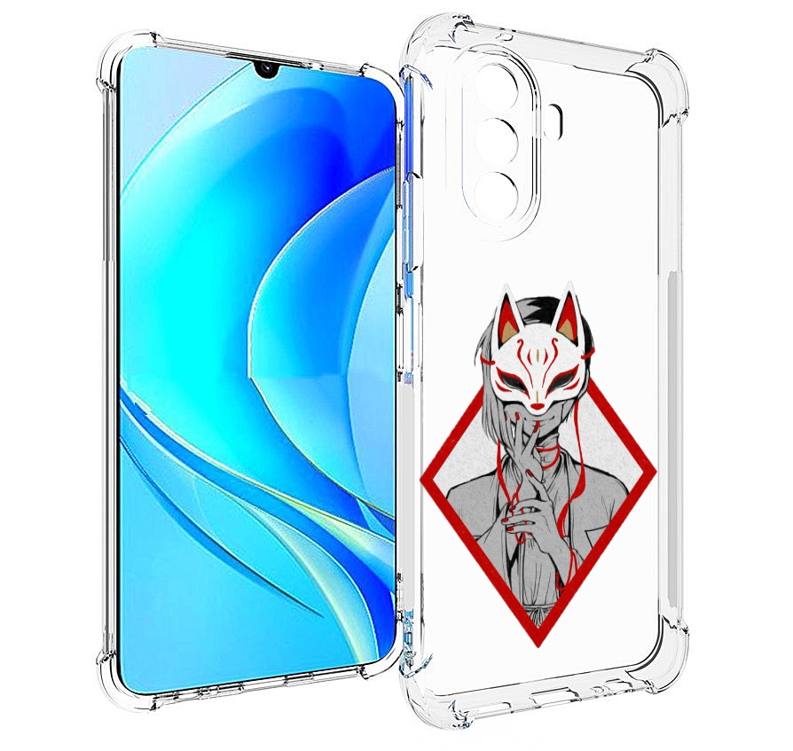 

Чехол MyPads девушка в маске япония для Huawei Nova Y70 / Nova Y70 Plus (MGA-LX9N), Прозрачный, Tocco