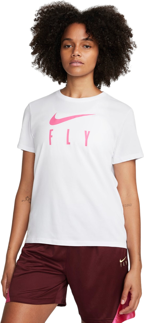 Футболка женская Nike W NK DF SWOOSH FLY GRX TEE белая S