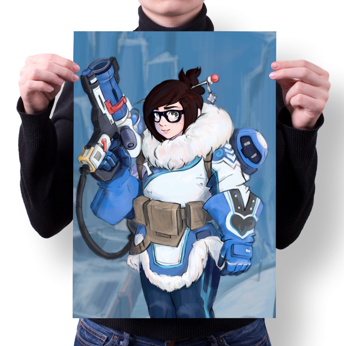 

Плакат MIGOM А4 Принт Overwatch Овервотч - 17, А4 Принт "Overwatch, Овервотч" - 17