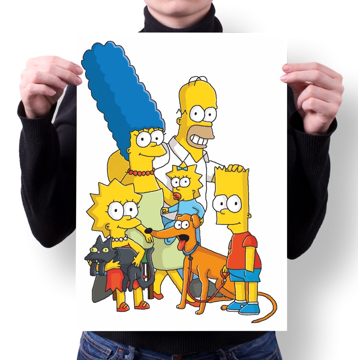 

Плакат MIGOM А4 Принт Simpsons Симпсоны - 1, А4 Принт "Simpsons, Симпсоны" - 1