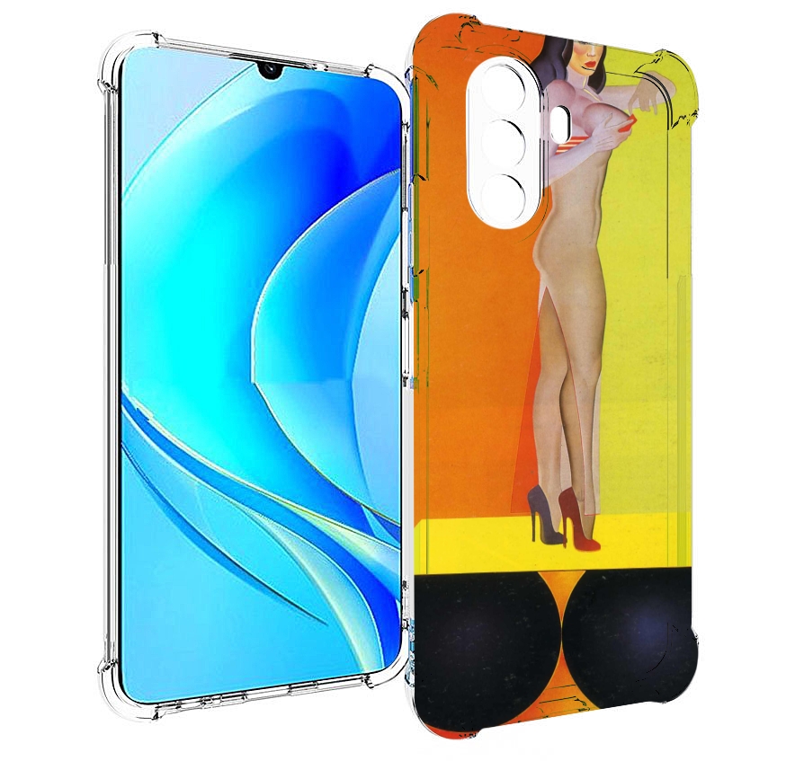 

Чехол MyPads девушка на шарах женский для Huawei Nova Y70 / Nova Y70 Plus (MGA-LX9N), Прозрачный, Tocco