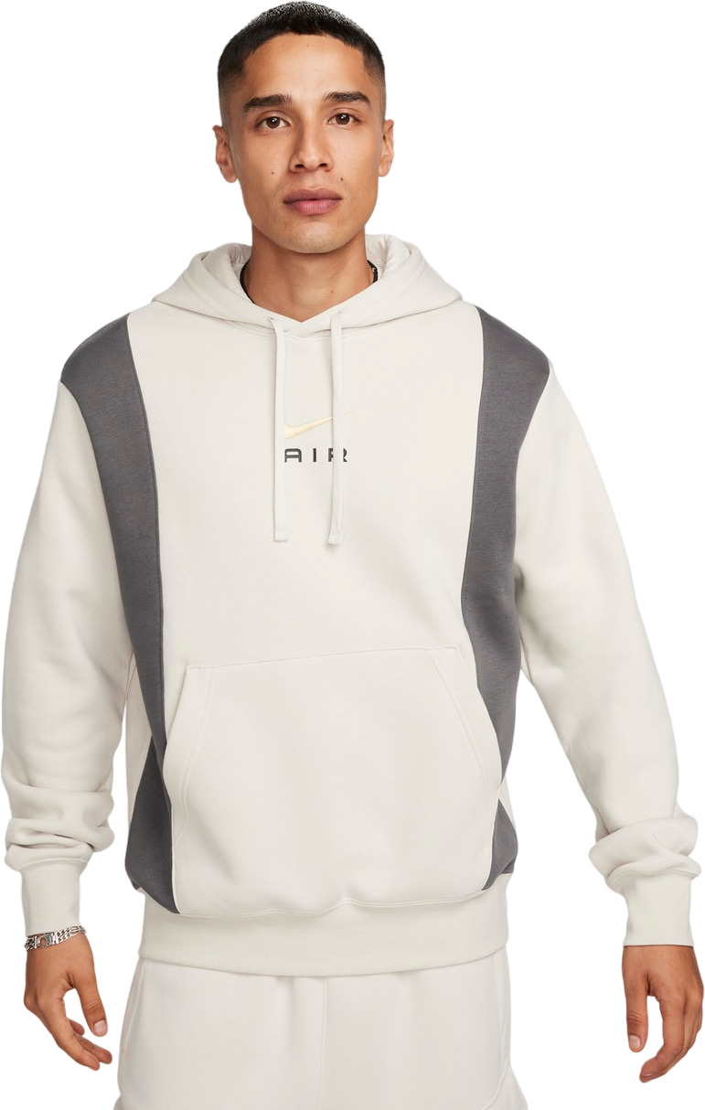 Худи мужское Nike M NSW SW AIR PO HOODY FLC BB белое S