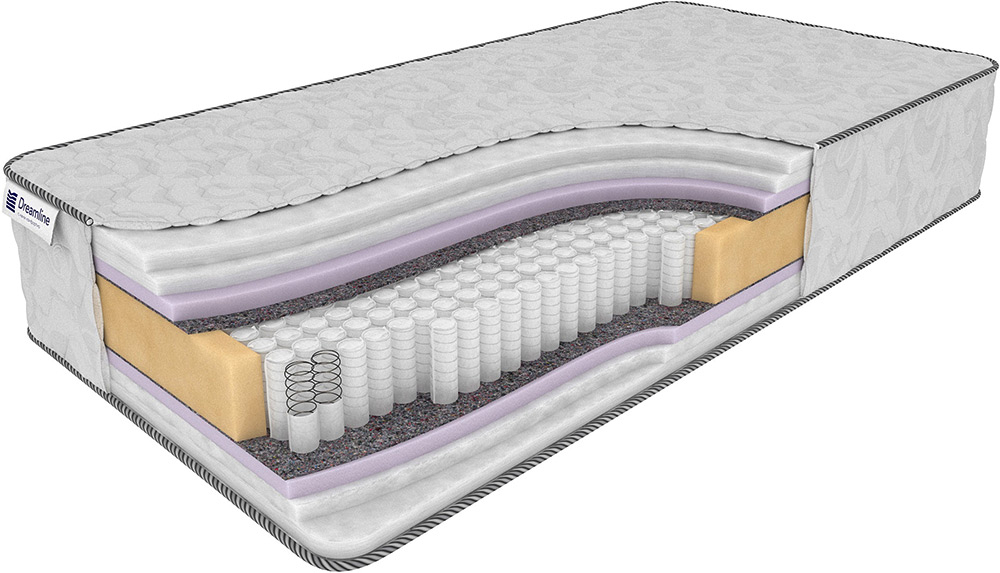 

Матрас Dreamline Sky-High Hard S1000 200х170, Белый, Sky-High Hard S1000