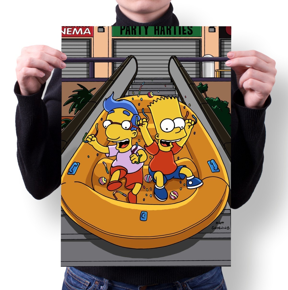 

Плакат MIGOM А4 Принт Simpsons Симпсоны - 13, А4 Принт "Simpsons, Симпсоны" - 13