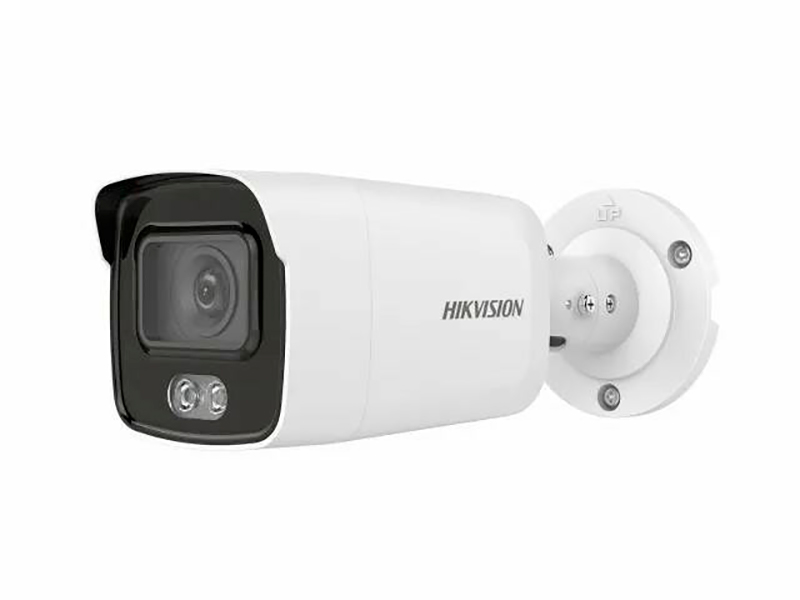 Камера видеонаблюдения IP Hikvision DS-2CD2027G2-LU(C)(4mm),  1080p,  4 мм,  белый