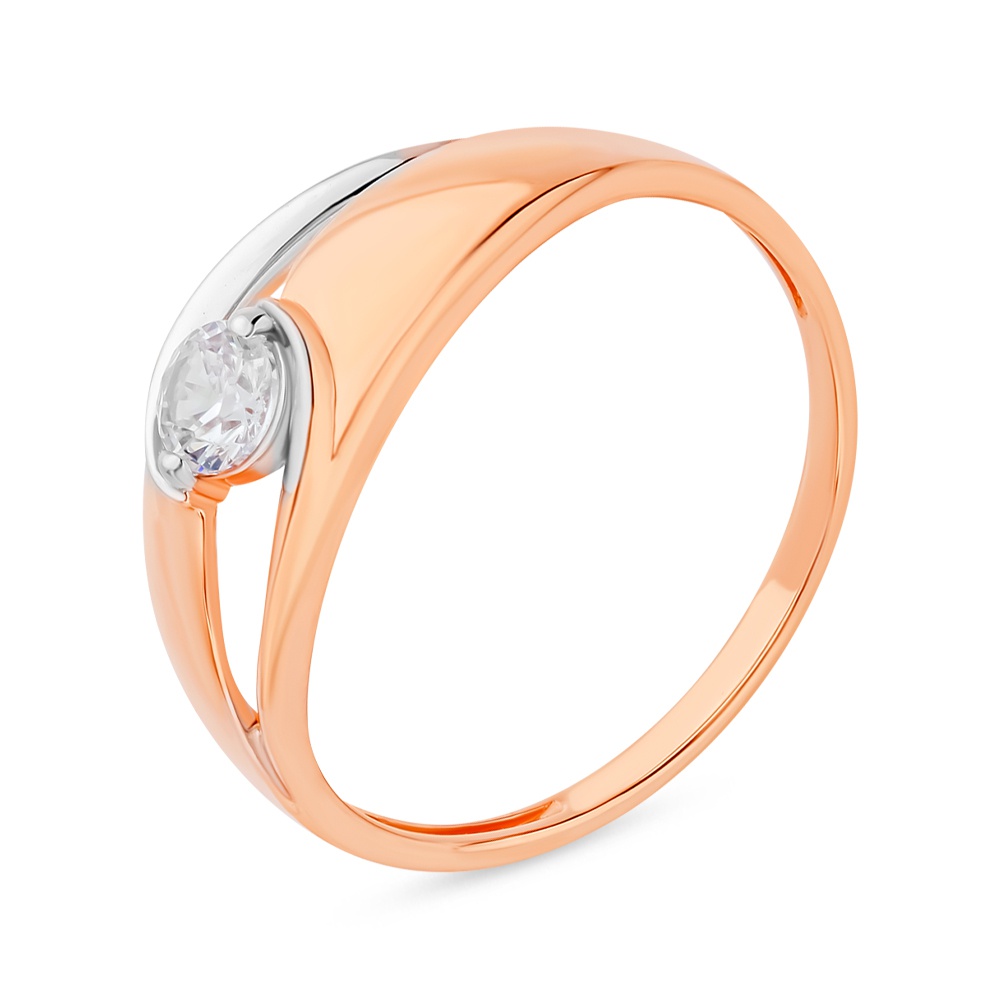 

Кольцо из красного золота с фианитом р. , 585Gold 301011550, 301011550