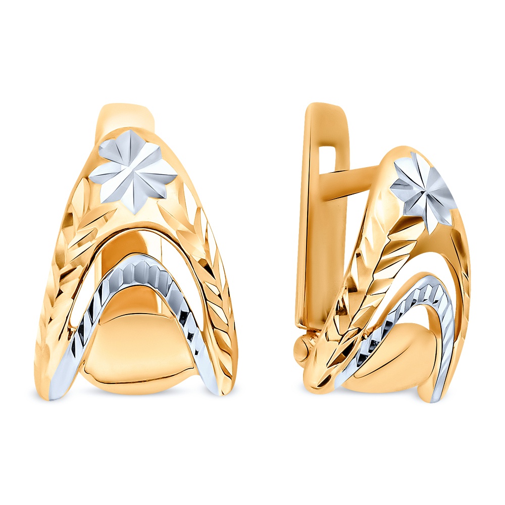 

Серьги из красного золота 585Gold 402004217, 402004217
