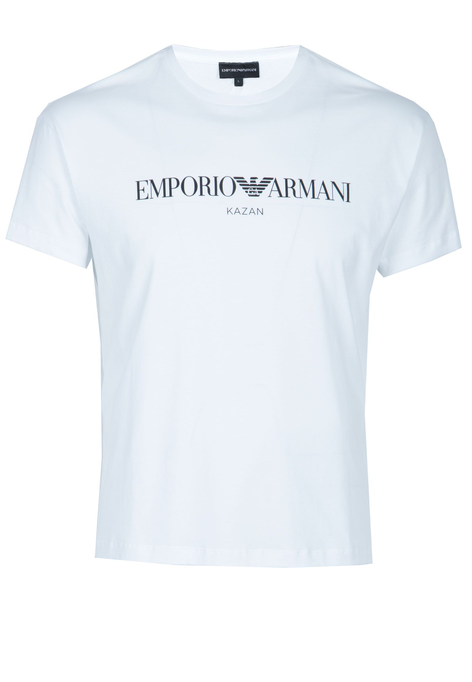 фото Футболка мужская emporio armani 102124 белая xl