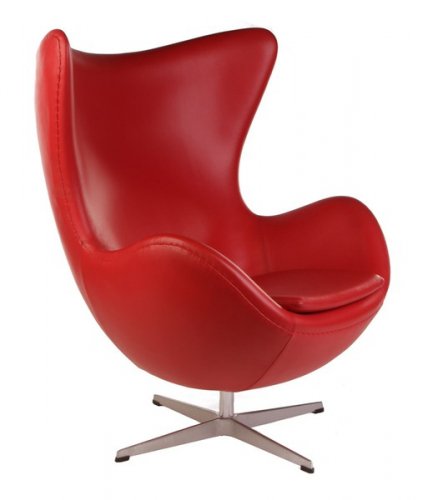 Кресло дизайнерское ReeHouse Egg Красный