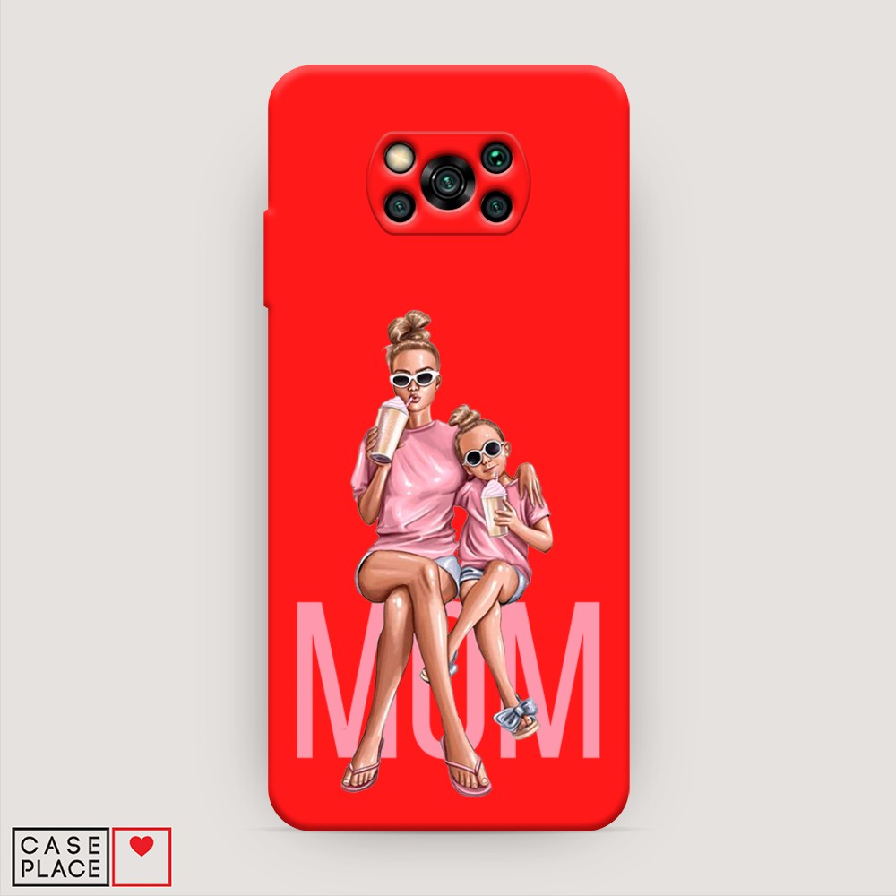 

Чехол Awog на Poco X3/X3 Pro "Lovely mom", Разноцветный, 39253-1
