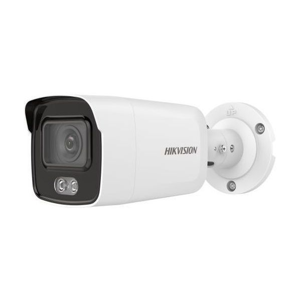 Камера видеонаблюдения IP Hikvision DS-2CD2027G2-LU(C)(2.8mm),  1080p,  2.8 мм,  белый