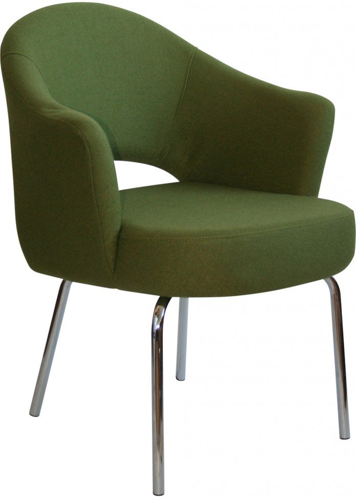 Кресло с обивкой ReeHouse A621 Зеленый
