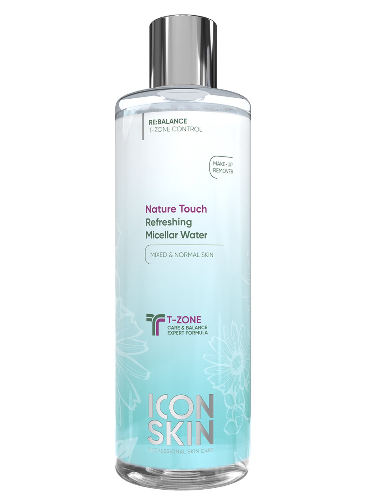 

Освежающая мицеллярная вода ICON SKIN Nature Touch, 400 мл. (25)