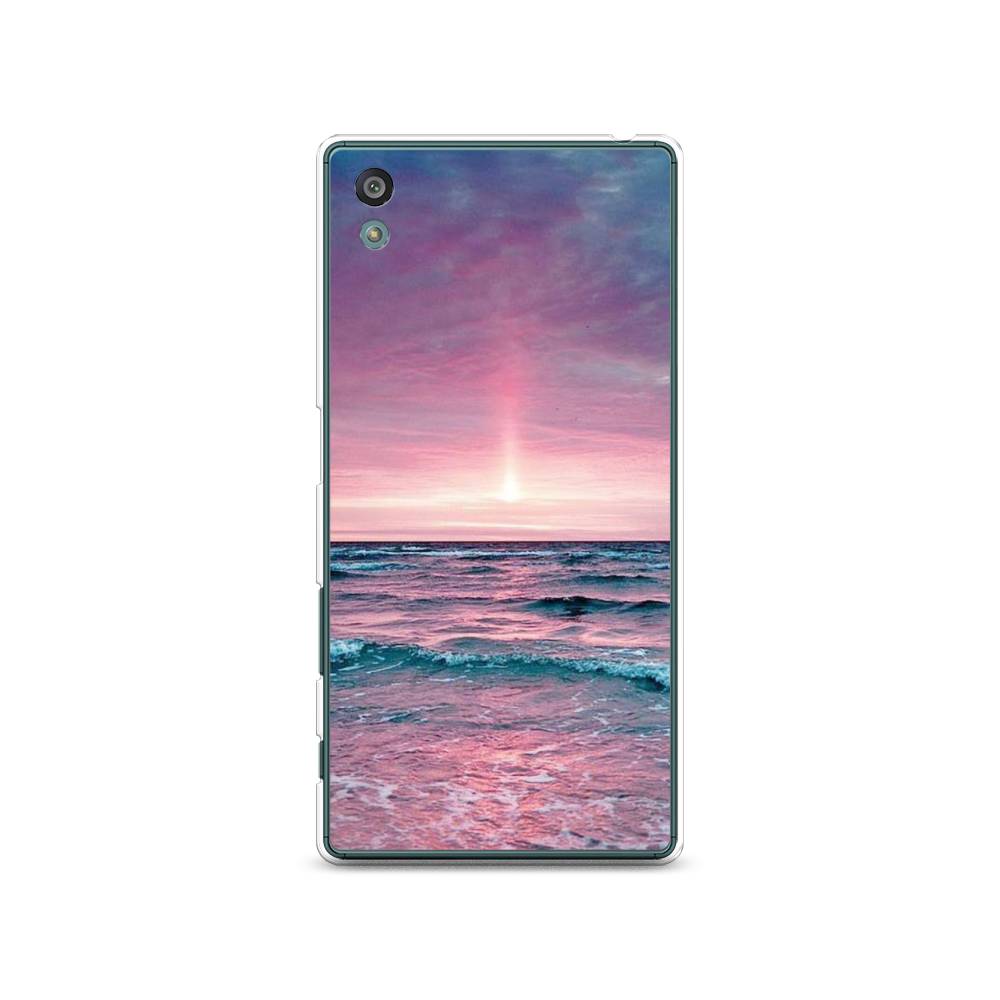 

Чехол на Sony Xperia Z5 (Z5 Dual) "Восход 3", Розовый;голубой, 52150-2