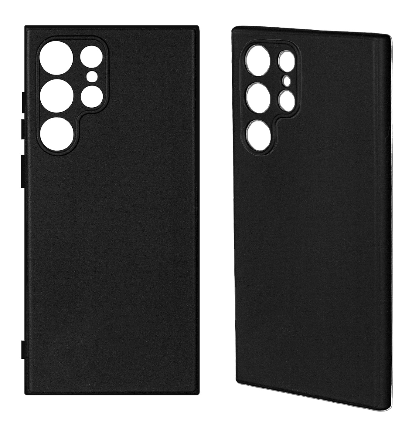 

Чехол для Samsung S22 Ultra TPU матовый черный (IS792677)