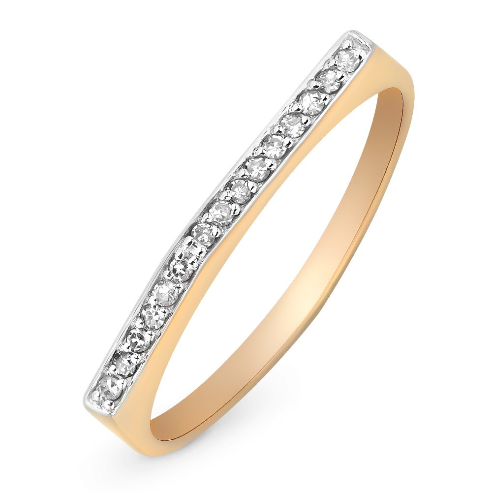 

Кольцо из красного золота с бриллиантом р. 18,5 585Gold 101009939, 101009939