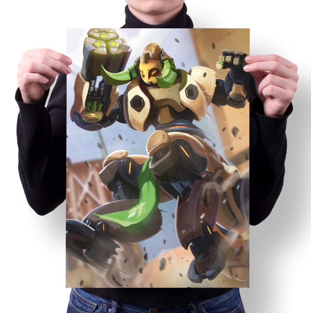 

Плакат MIGOM А1 Принт Overwatch Овервотч - 4, А1 Принт "Overwatch, Овервотч" - 4
