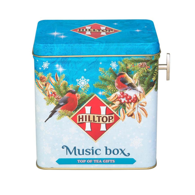 

Чай Hilltop муз.шкатулка Музыкальный зимний подарок арт.6384 НГ