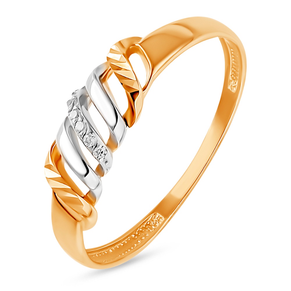 

Кольцо из золота р.  585Gold 301011282, фианит, 301011282