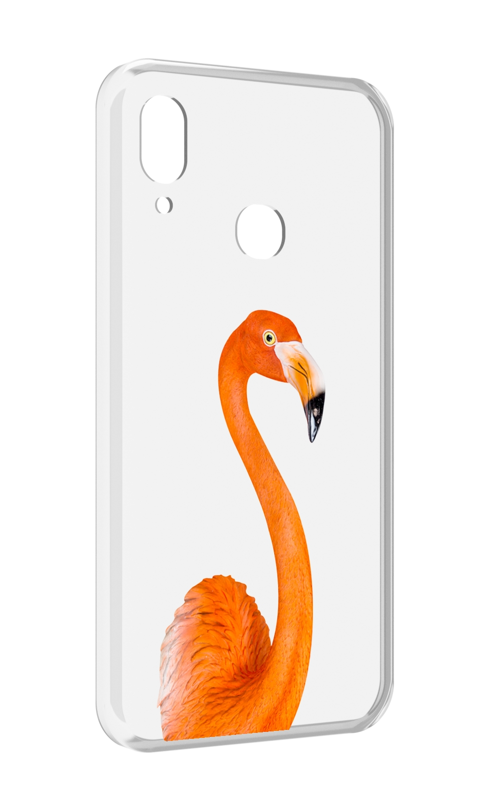 

Чехол MyPads оранжевый-фламинго для BQ BQ-6040L Magic, Прозрачный, Tocco