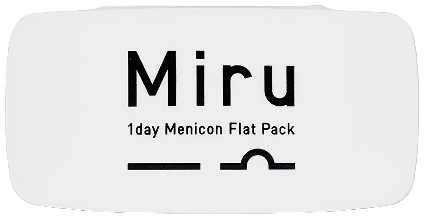 Menicon Miru 1day Flat Pack(30 линз) +3.50 R 8.6