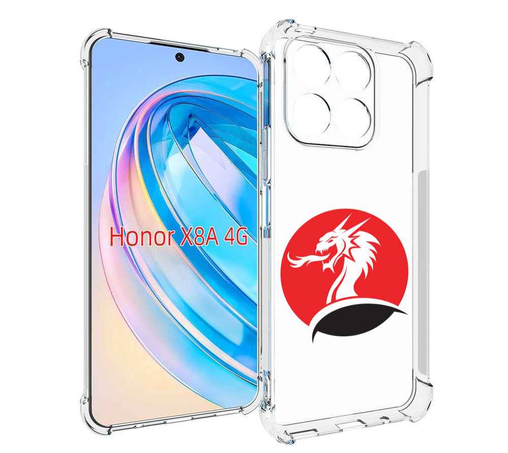 

Чехол MyPads дракон-рисунок для Honor X8a, Tocco