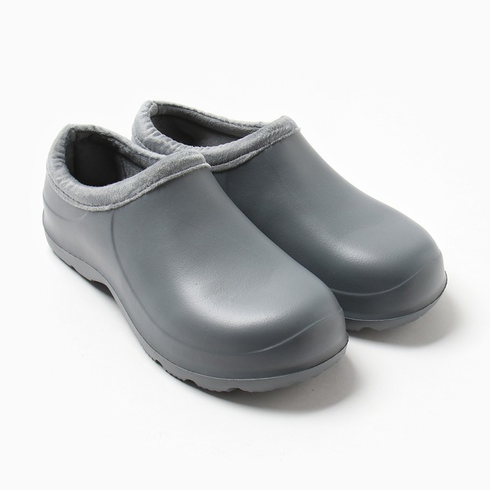 

Утепленные галоши мужские Janett Роули серые 43 RU, Серый, Роули