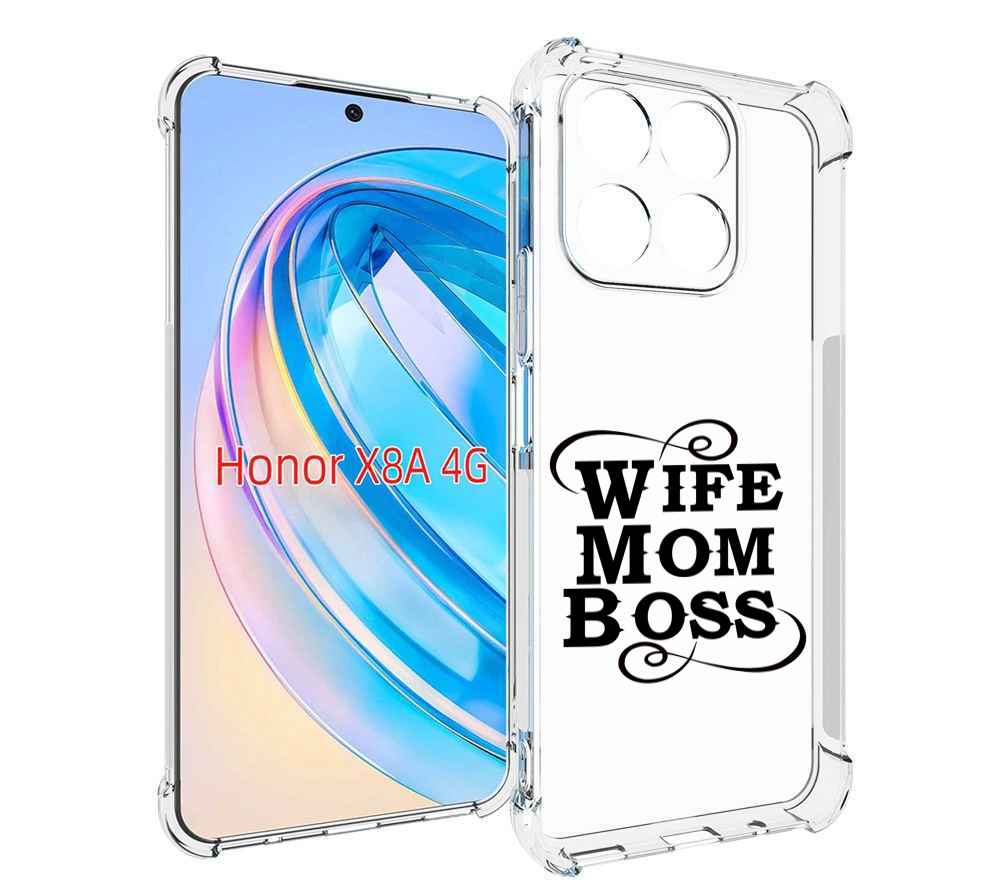 

Чехол MyPads жена-мама-босс для Honor X8a, Tocco