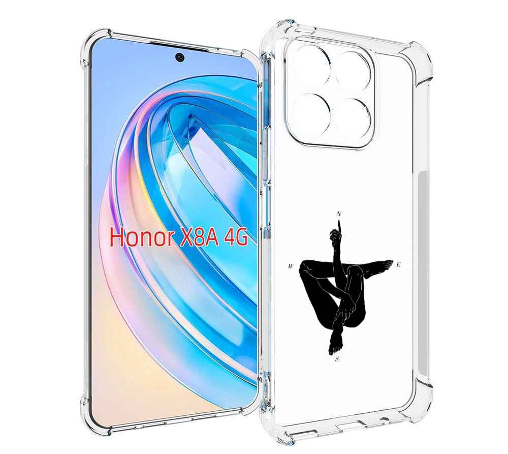 

Чехол MyPads живой компас для Honor X8a, Tocco