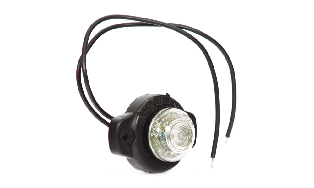 

Габарит-Диод Таблетка (Красный, Глазок) 12v-24V 127W24 (WAS)