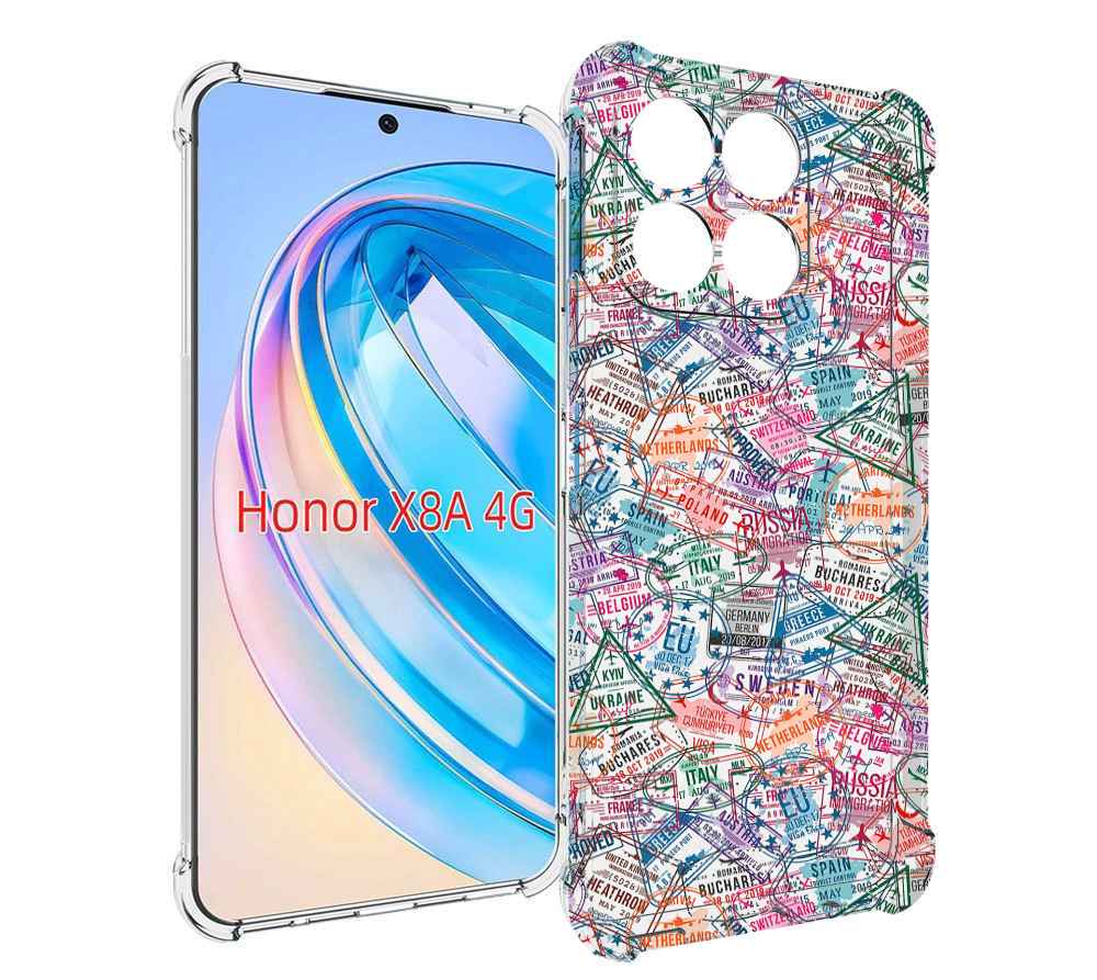 

Чехол MyPads загранчехол для Honor X8a, Tocco