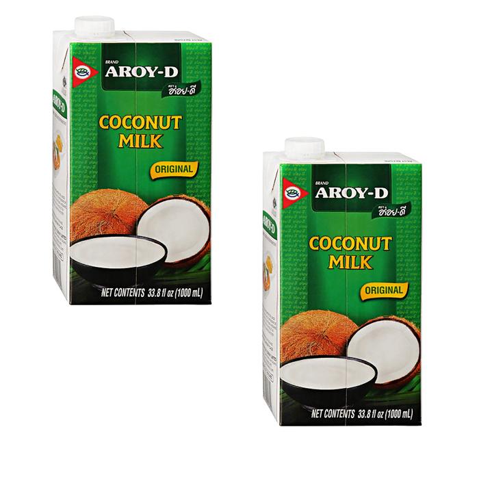 

Молоко кокосовое Aroy-D Original 60% 17% шт. по 1 л)