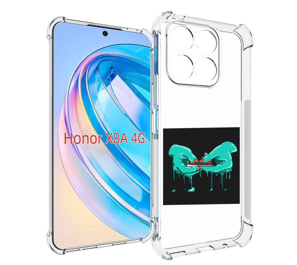 

Чехол MyPads закручиваю-розочки для Honor X8a, Tocco