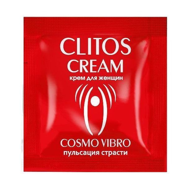 

Пробник возбуждающего крема для женщин Clitos Cream 1,5 г