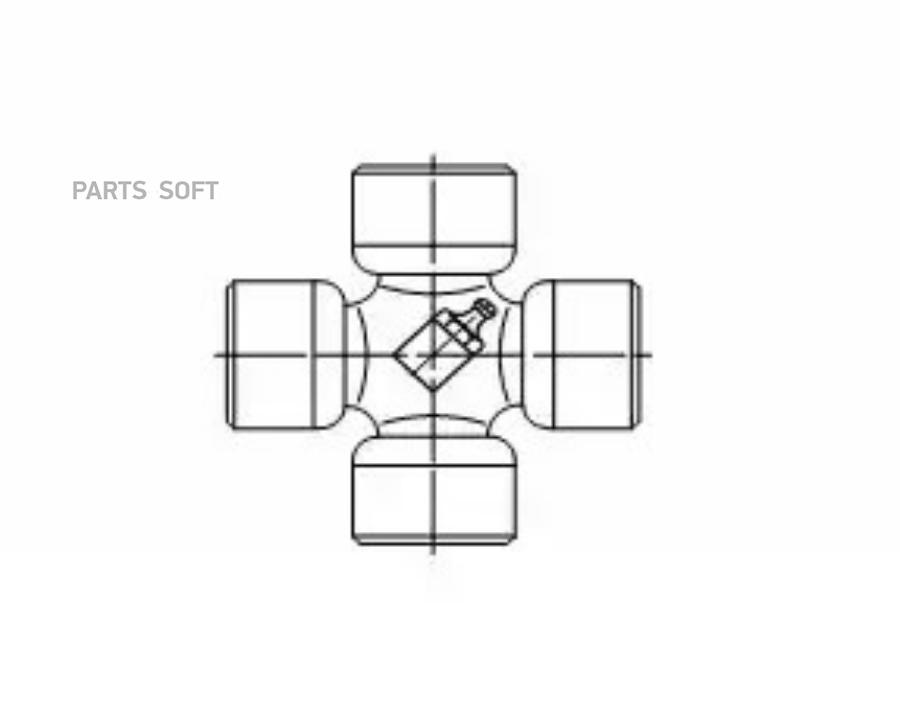 GKN U925 Крестовина [29x49 mm]  () 1шт