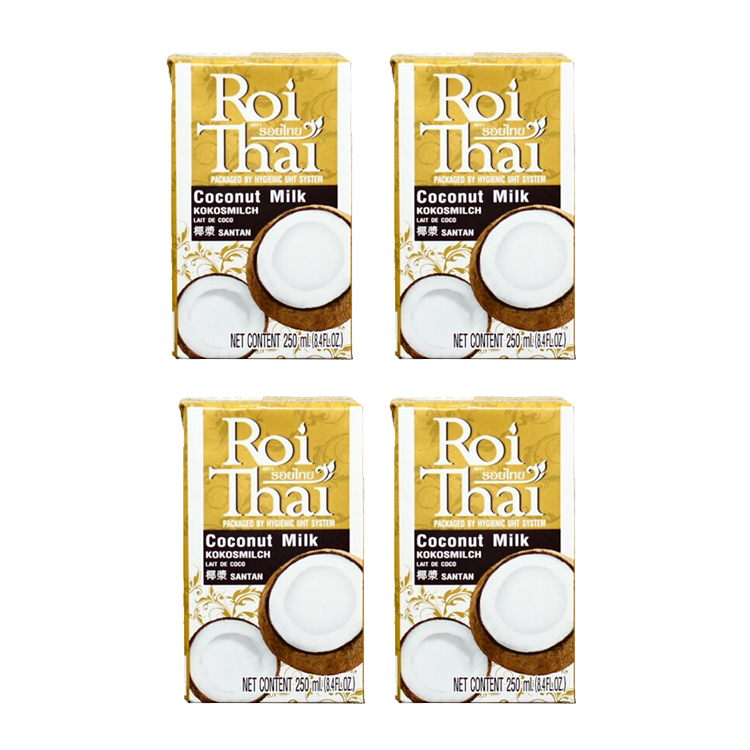 Кокосовое молоко Roi Thai (4 шт. по 250 мл)