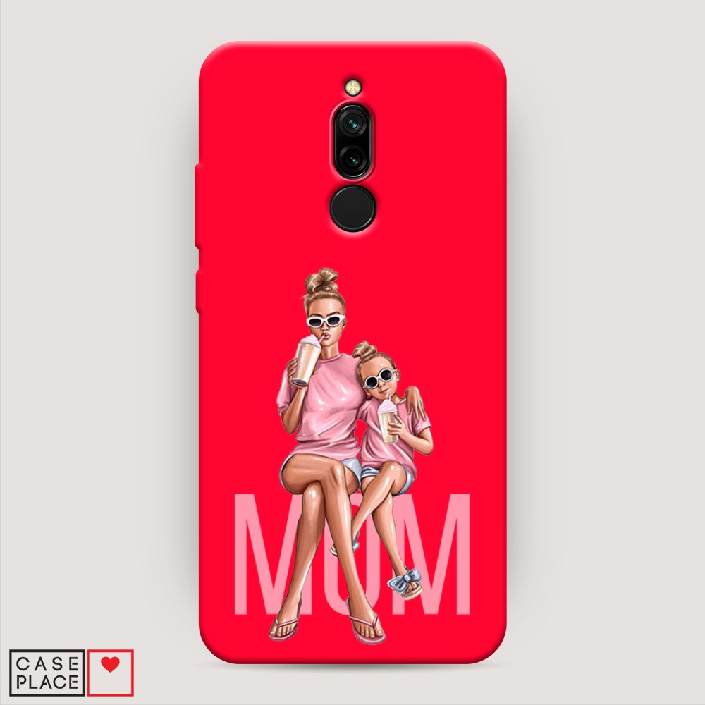 

Чехол Awog на Xiaomi Redmi 8 "Lovely mom", Разноцветный, 37153-1