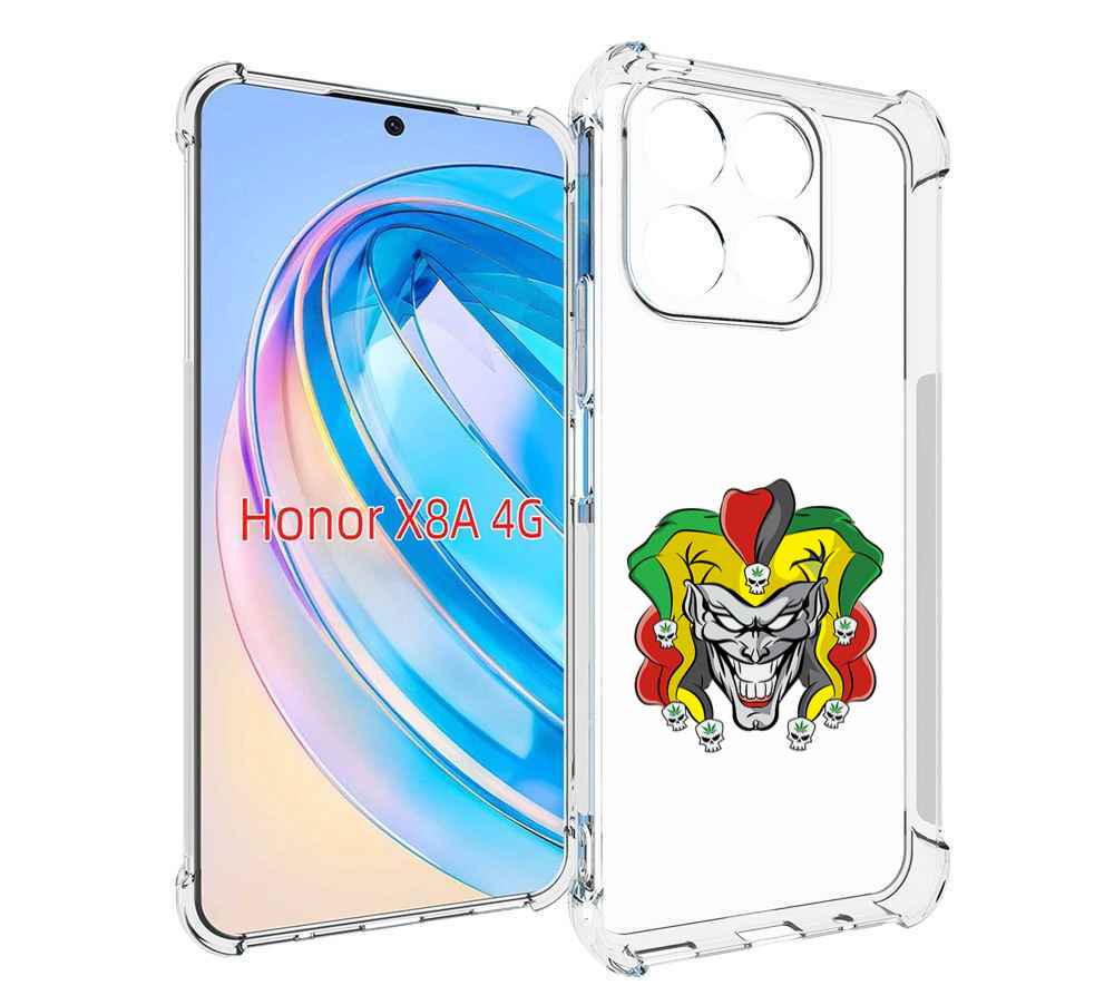 

Чехол MyPads злодей-клоун для Honor X8a, Tocco