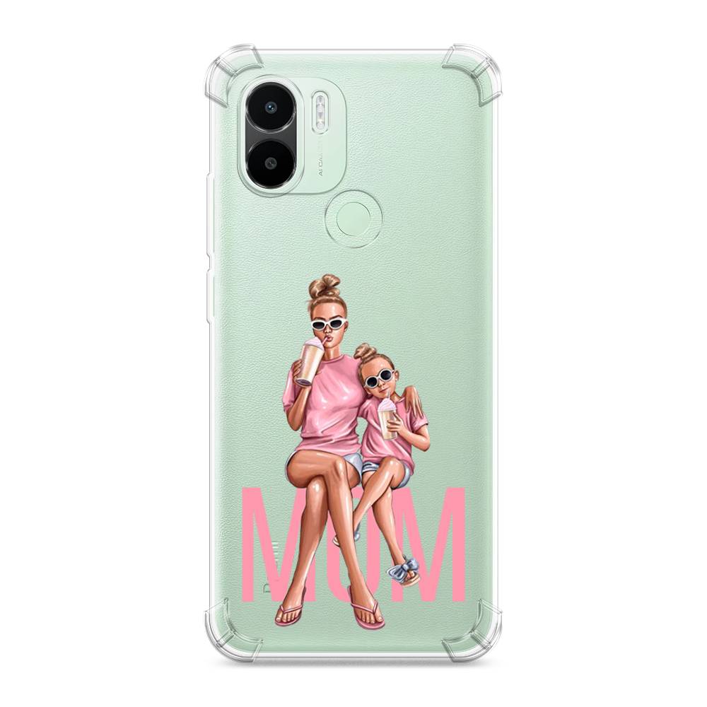 

Чехол Awog на Xiaomi Redmi A1+/A2+ "Lovely mom", Синий;бежевый;розовый, 318551-1