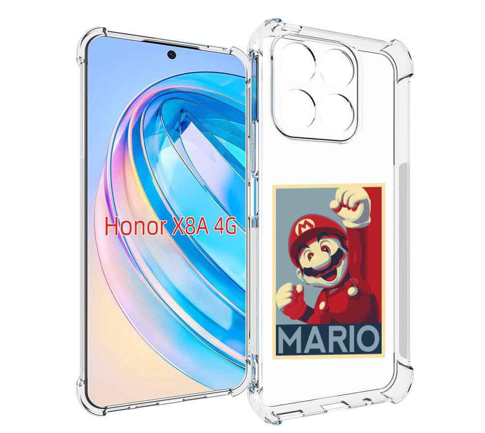 

Чехол MyPads злой марио для Honor X8a, Tocco