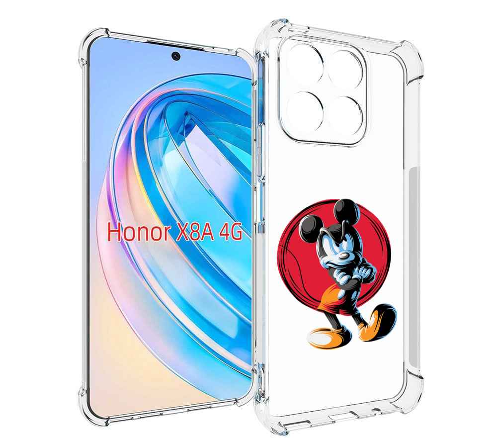 

Чехол MyPads злой-микки для Honor X8a, Tocco