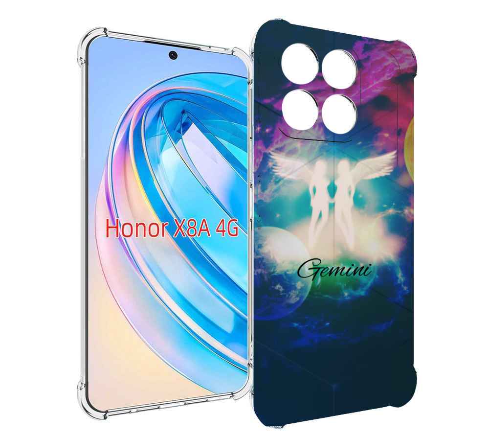 

Чехол MyPads знак зодиака близнецы 3 для Honor X8a, Tocco
