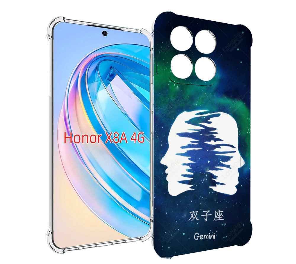 

Чехол MyPads знак зодиака близнецы 6 для Honor X8a, Tocco
