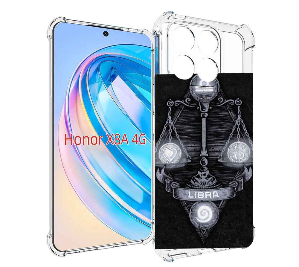 

Чехол MyPads знак зодиака весы 2 для Honor X8a, Tocco