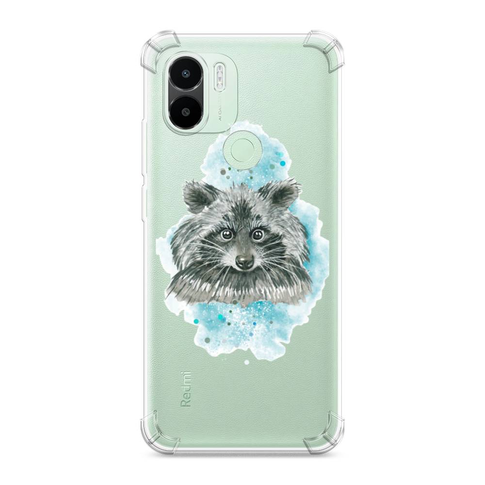 

Чехол Awog на Xiaomi Redmi A1+/A2+ "Енот в голубом облаке", Голубой, 318551-1