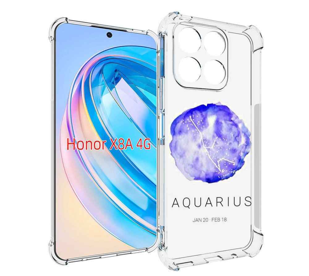

Чехол MyPads знак зодиака водолей 5 для Honor X8a, Tocco